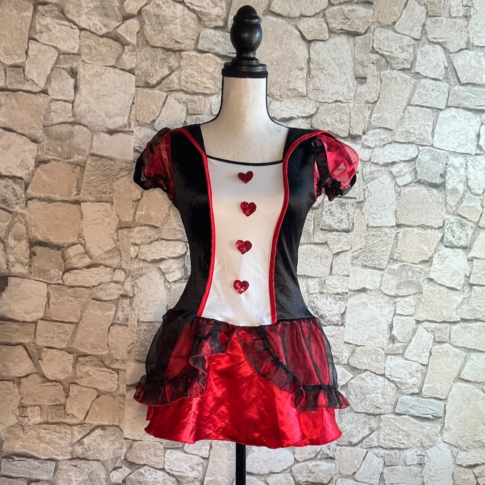 Red and Black Queen of Heart Dress